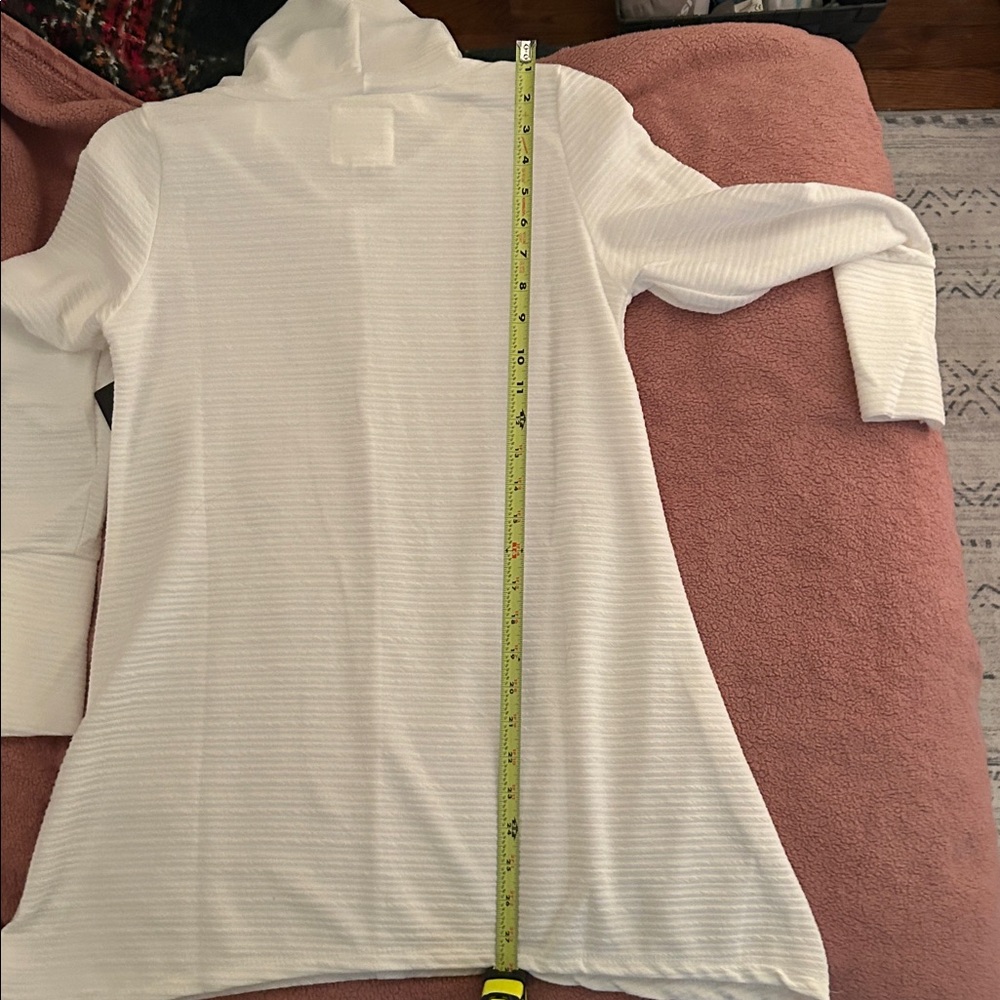 New York Laundry White Cowl Neck Top - Picture 6 of 7